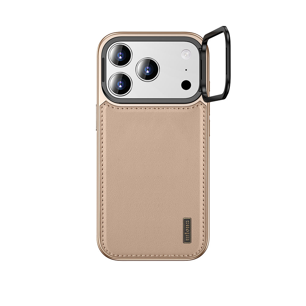 Apple iPhone 17 Pro Case M-safe Charging Stand Leto Cover Gray