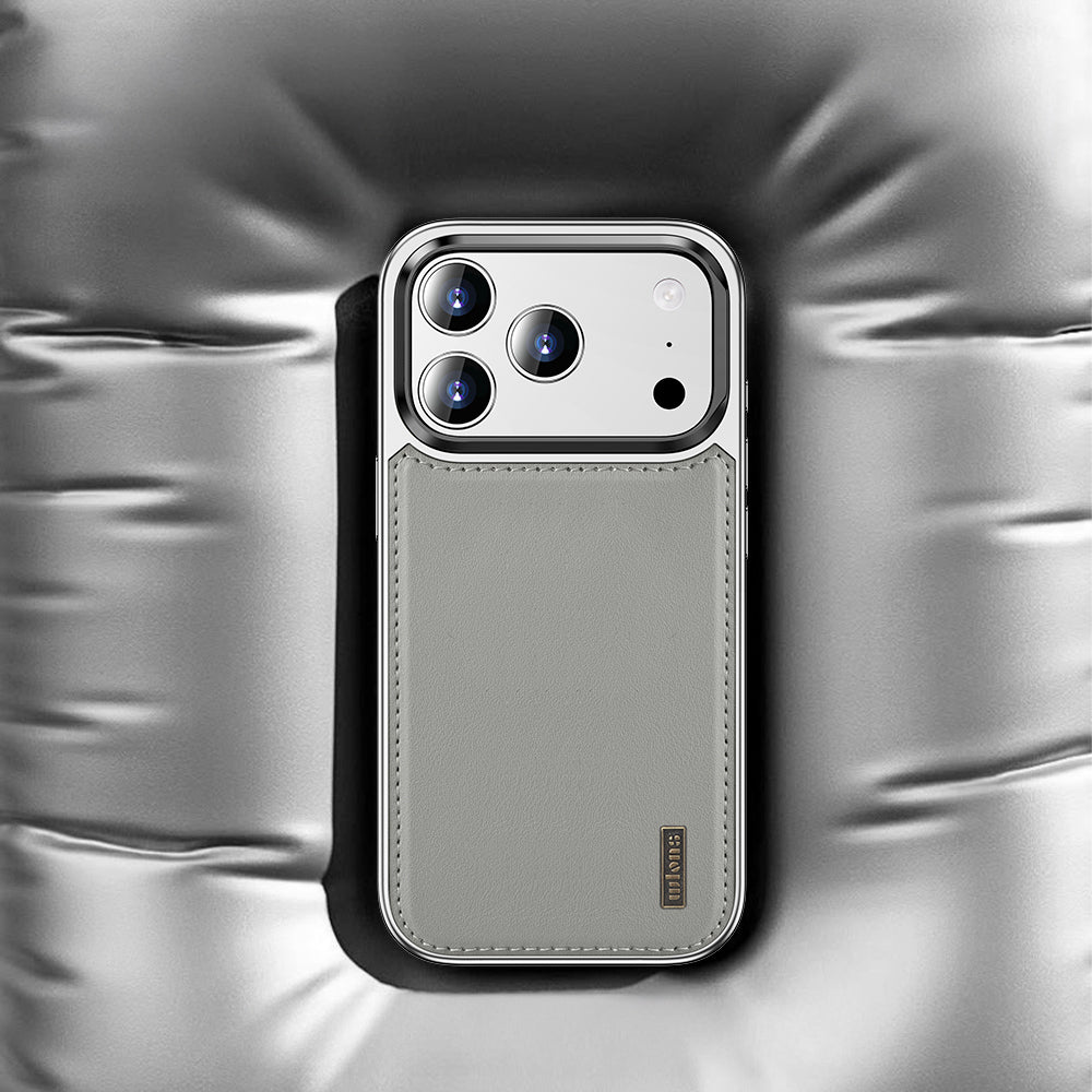 Apple iPhone 17 Pro Case M-safe Charging Stand Leto Cover Gray