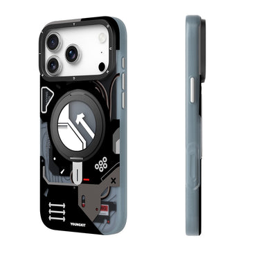 Apple iPhone 17 Pro Kılıf M-safe Şarj Özellikli Youngkit Starship Serisi Kapak