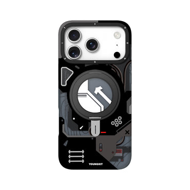 Apple iPhone 17 Pro Kılıf M-safe Şarj Özellikli Youngkit Starship Serisi Kapak