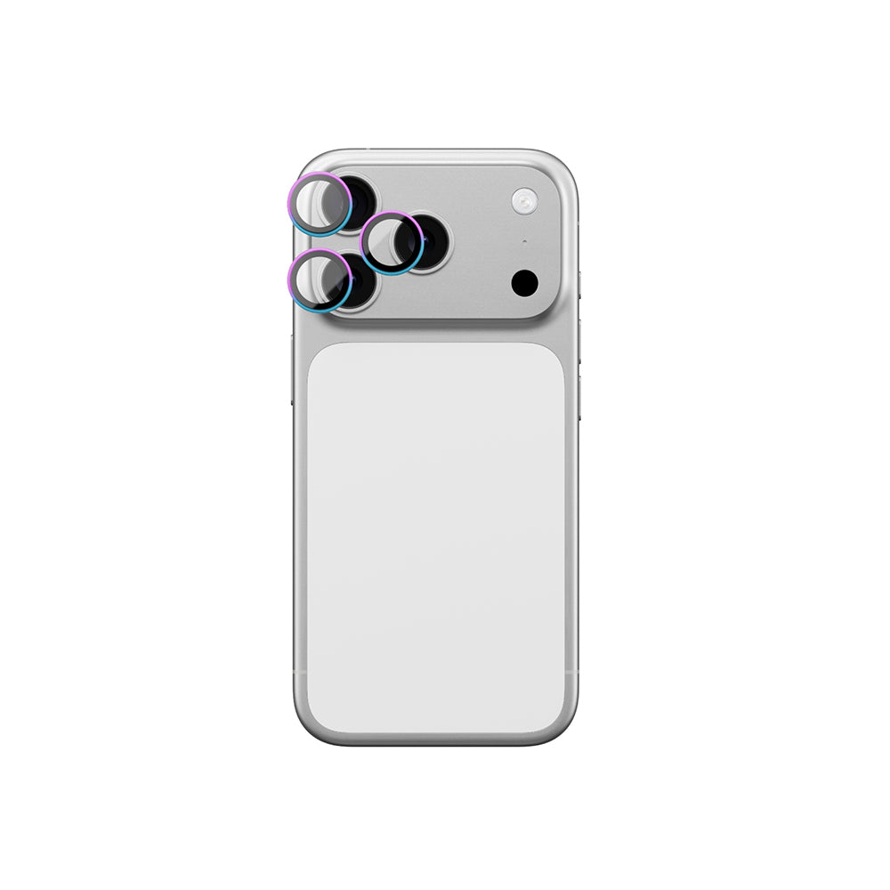 Apple iPhone 17 Pro Max Amazingthing Anti-Reflective Camera Lens Protector + Easy Application Tool Colorful