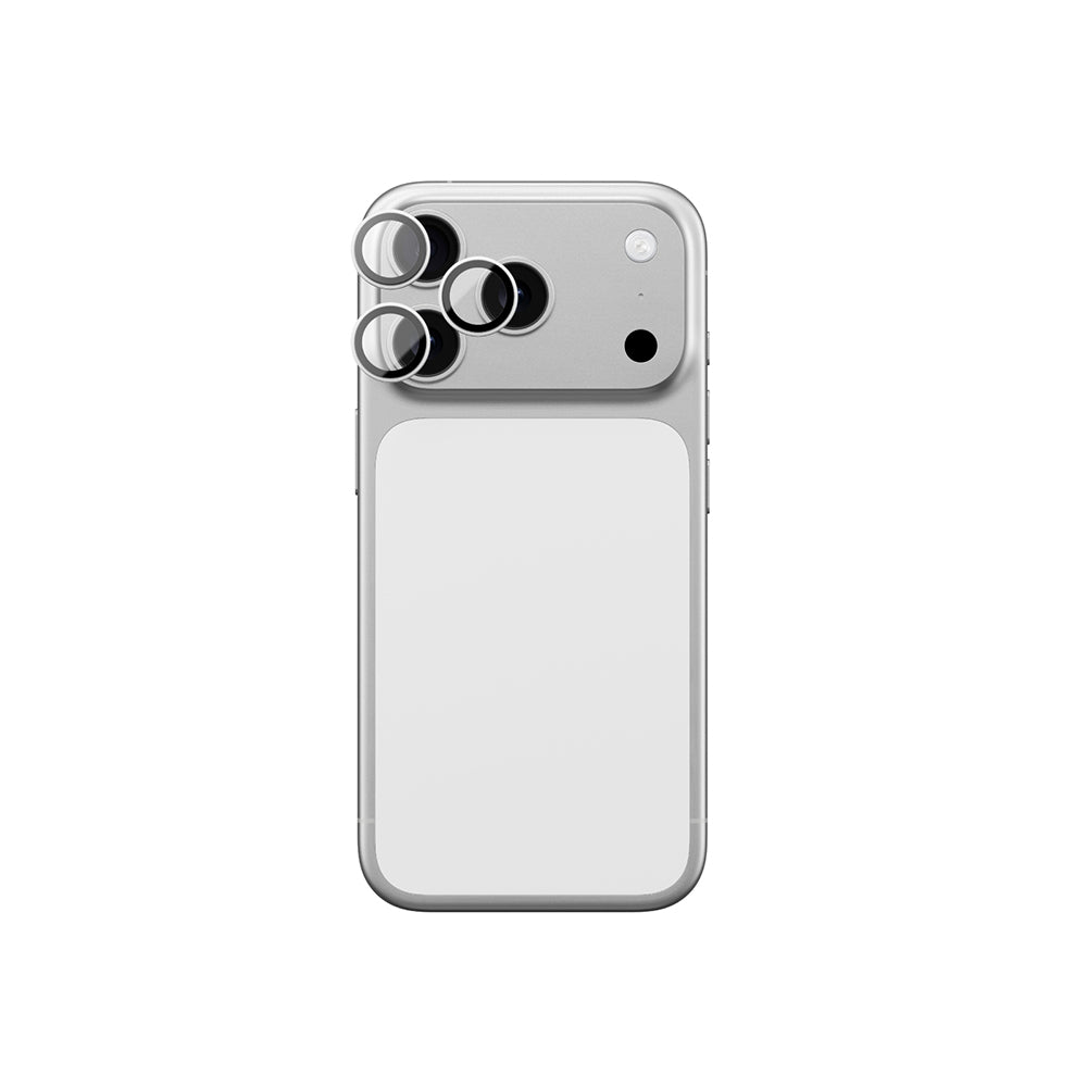 Apple iPhone 17 Pro Max Amazingthing Anti-Reflective Camera Lens Protector + Easy Application Tool Silver