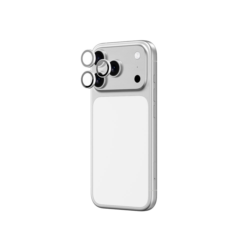Apple iPhone 17 Pro Max Amazingthing Anti-Reflective Camera Lens Protector + Easy Application Tool Silver