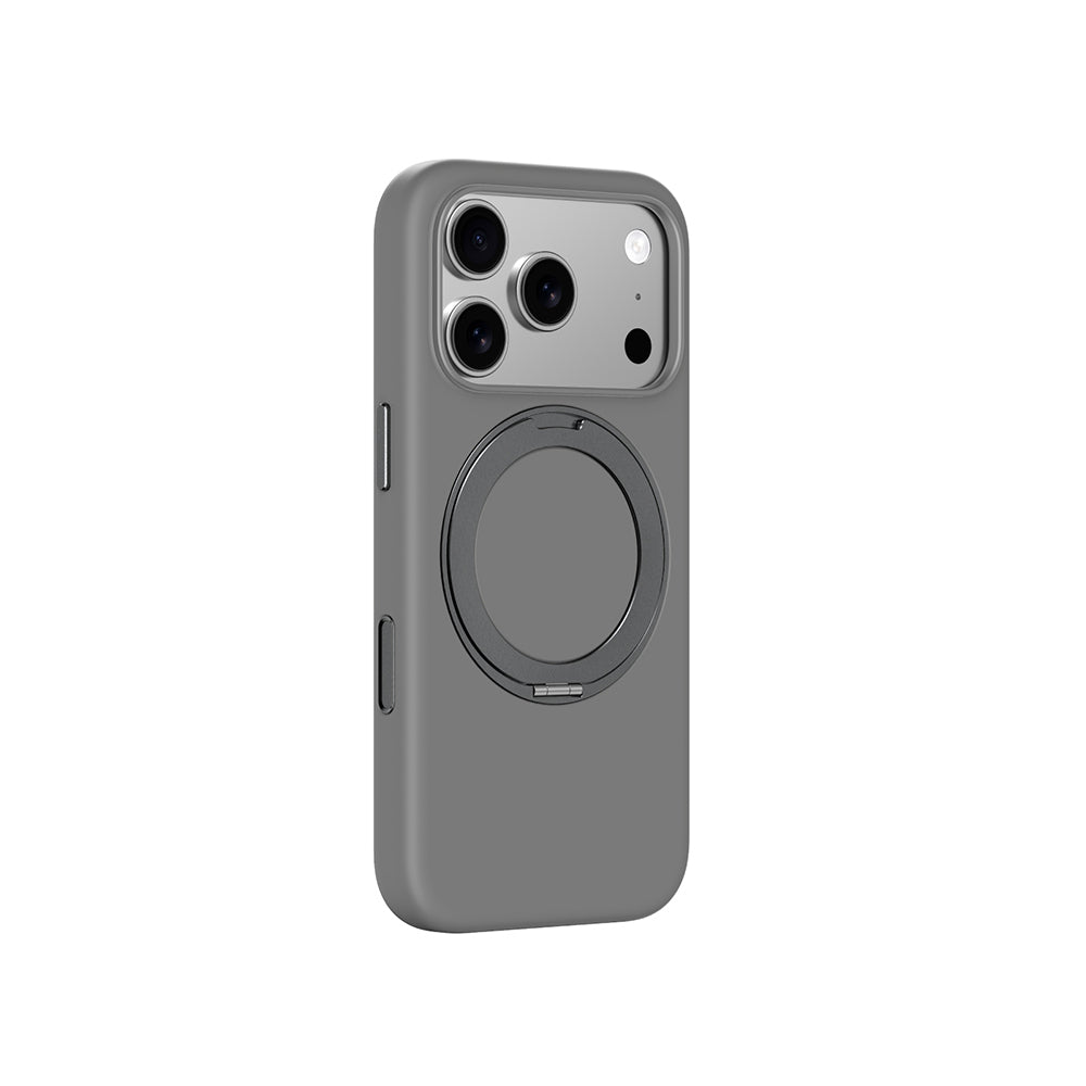 Apple iPhone 17 Pro Max Amazingthing Cloudie MagSpin 360 Degree Stand M-Safe Case Gray