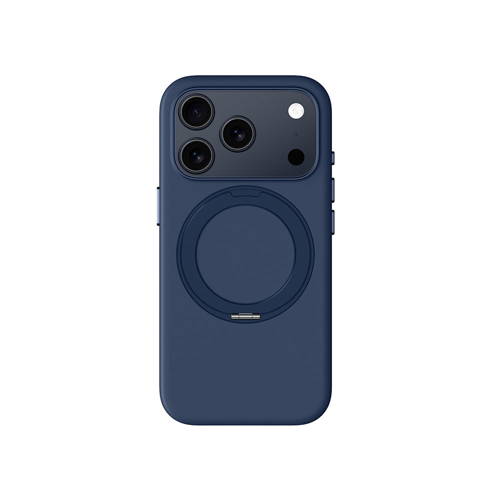Apple iPhone 17 Pro Max Amazingthing Cloudie MagSpin 360 Degree Stand M-Safe Case Blue