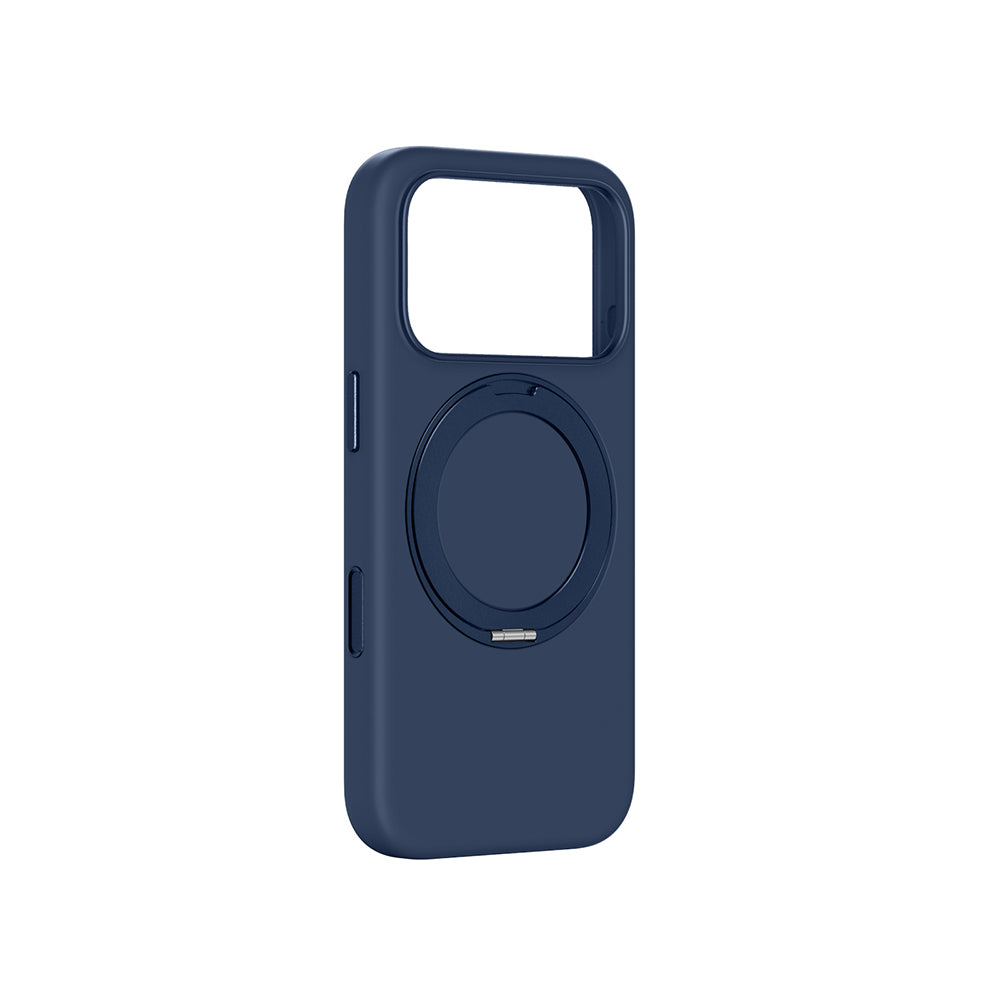 Apple iPhone 17 Pro Max Amazingthing Cloudie MagSpin 360 Degree Stand M-Safe Case Blue