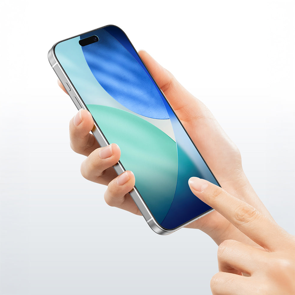 Apple iPhone 17 Pro Max Amazingthing Radix Anti-Fingerprint Tempered Glass Screen Protector Transparent