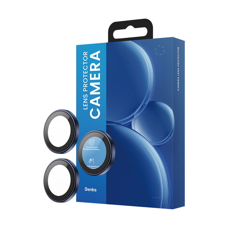 Apple iPhone 17 Pro Max Benks DR Safir Kamera Lens Koruyucu Gümüş