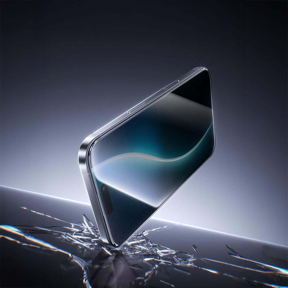 Apple iPhone 17 Pro Max Benks Glass Warrior Privacy HD Cam Ekran Koruyucu + Kolay Uygulama Aparatlı Siyah