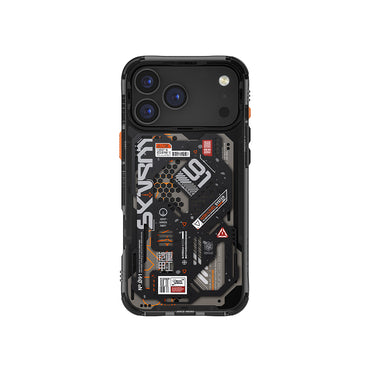 Apple iPhone 17 Pro Max Kılıf Desenli Airbag Tasarımlı Skinarma Spectra Kapak