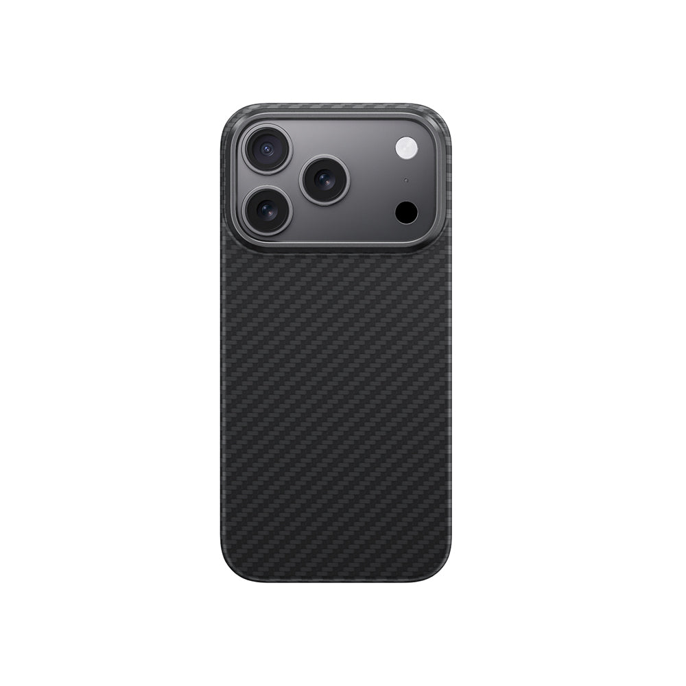 Apple iPhone 17 Pro Max Case M-safe Charging Feature 1500D Aramid Fiber Amazingthing Titan Max Series Cover Blue