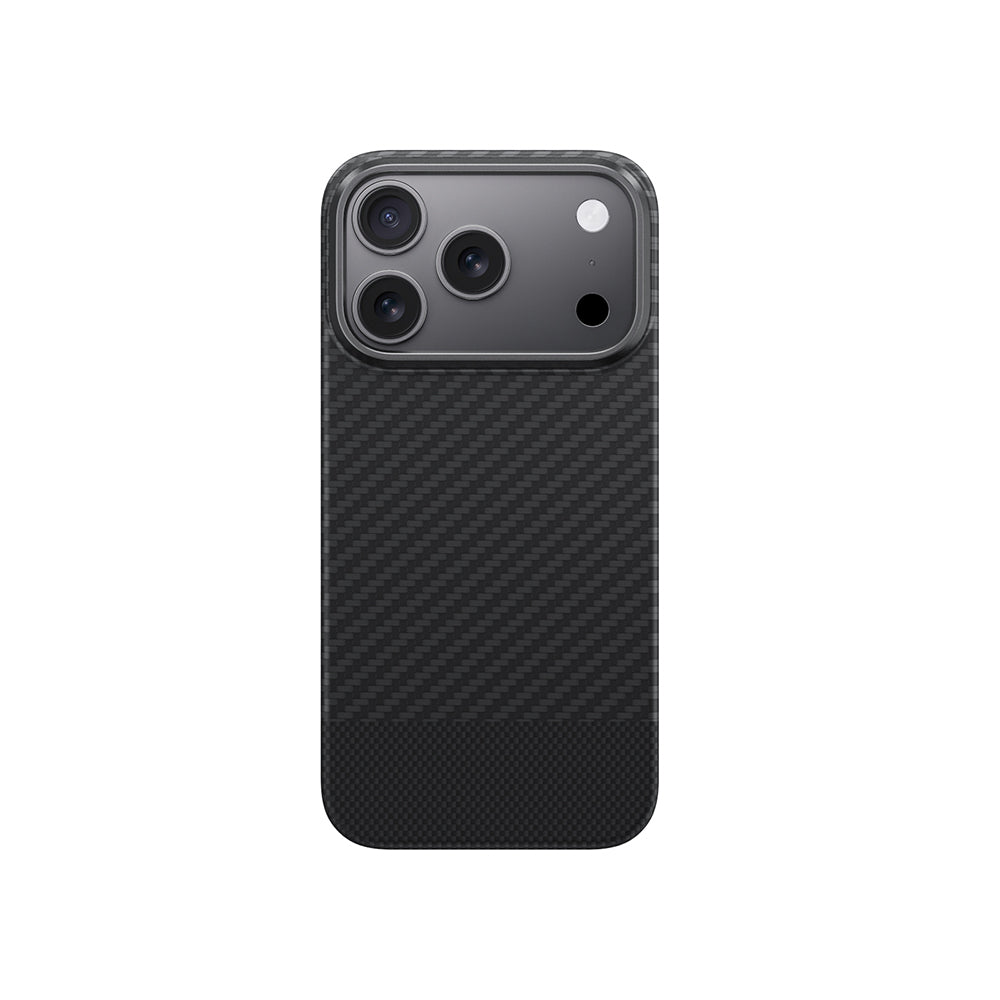 Apple iPhone 17 Pro Max Case M-safe Charging Feature 1500D Aramid Fiber Amazingthing Titan Max Series Cover Blue