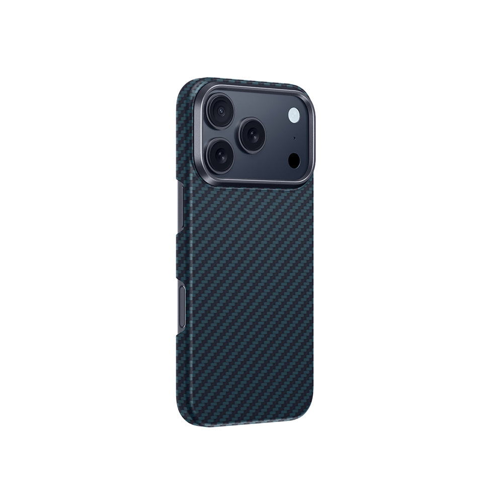Apple iPhone 17 Pro Max Case with M-safe Charging Feature 1500D Aramid Fiber Amazingthing Titan Max Series Cover Black-Gray