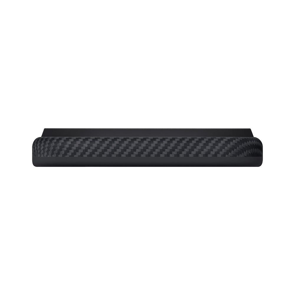 Apple iPhone 17 Pro Max Case M-safe Charging Feature 1500D Aramid Fiber Pitaka Military-Grade Classic Series Black-Grey Twill Cover Black-Grey