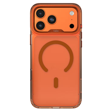 Apple iPhone 17 Pro Max Kılıf M-safe Şarj Özellikli Airbag Tasarımlı O-Ring Şeffaf Kajsa Trans Shield Serisi Kapak