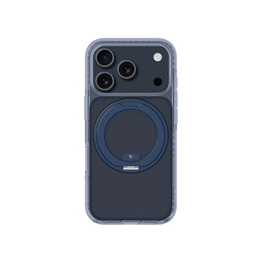 Apple iPhone 17 Pro Max Kılıf M-Safe Şarj Özellikli Airbag Tasarımlı Standlı AmazingThing Titan Pro MagSpin Kapak