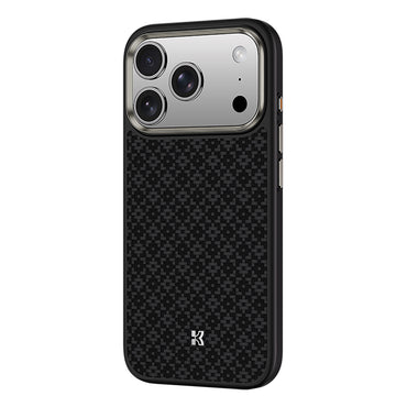 Apple iPhone 17 Pro Max Case M-Safe Charging Feature Benks ArmorPro ArmorGrid Series Kevlar Cover Black