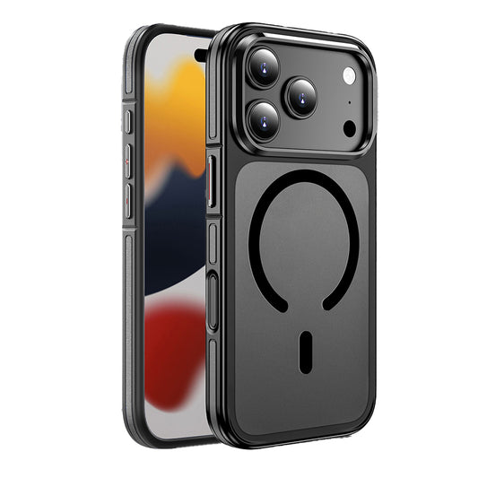 Apple iPhone 17 Pro Max Kılıf M-safe Şarj Özellikli Mat Görünümlü Wlons Vevo Kapak