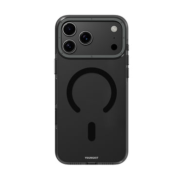 Apple iPhone 17 Pro Max Kılıf M-safe Şarj Özellikli Şeffaf Youngkit Crystal Shield Serisi Kapak