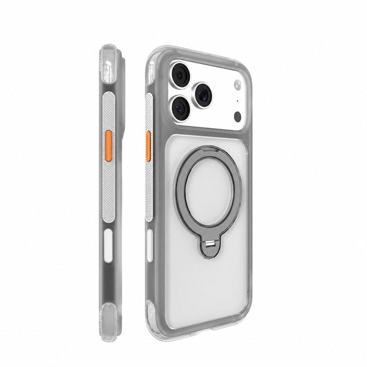 Apple iPhone 17 Pro Max Kılıf M-safe Şarj Özellikli Standlı Airbag Tasarımlı Mutural Air Shield Serisi Kapak