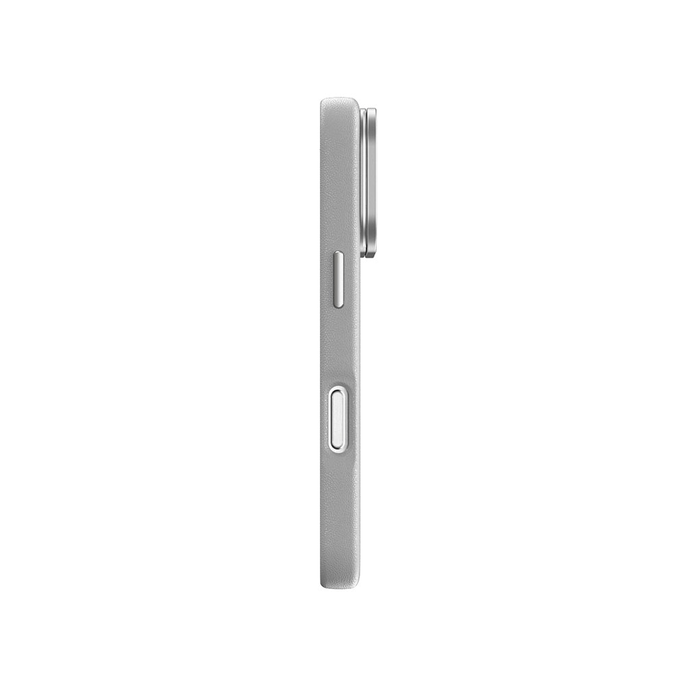 Apple iPhone 17 Pro Max Case M-safe Charging Stand Amazingthing Glamour Mag Series PU Cover Gray
