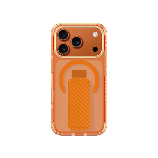 Apple iPhone 17 Pro Max Case M-safe Charging Stand Amazingthing Titan Pro Plus Cover Orange