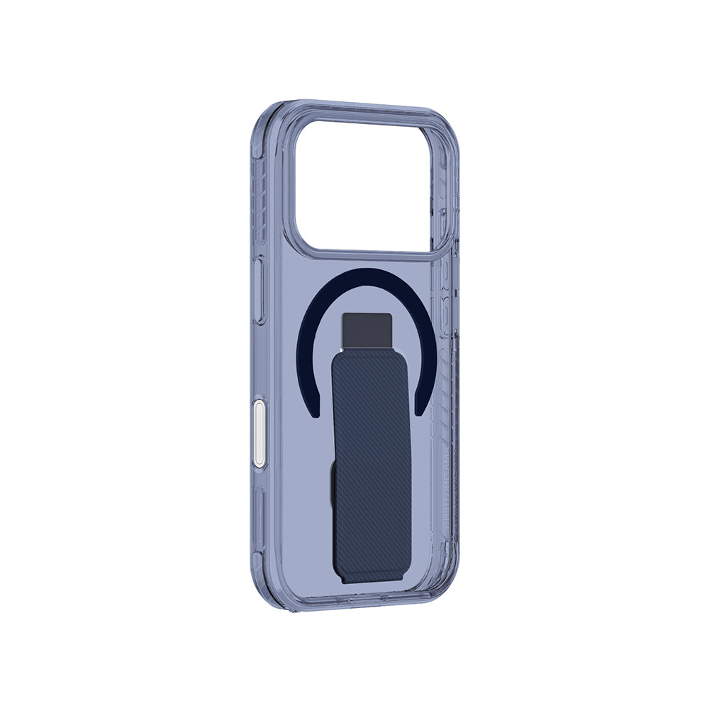 Apple iPhone 17 Pro Max Case M-safe Charging Stand Amazingthing Titan Pro Plus Cover Blue