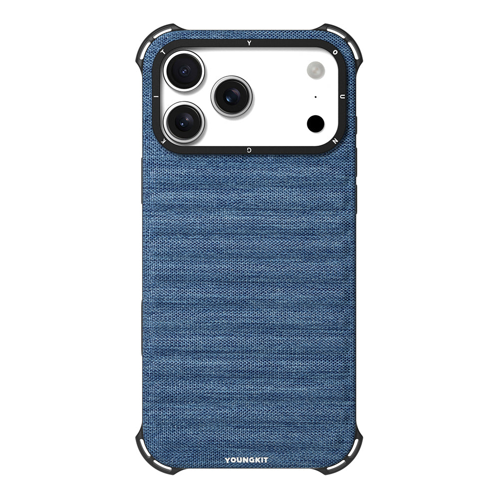 Apple iPhone 17 Pro Max Case M-safe Charging Feature Youngkit Canvas Series Cover Plum