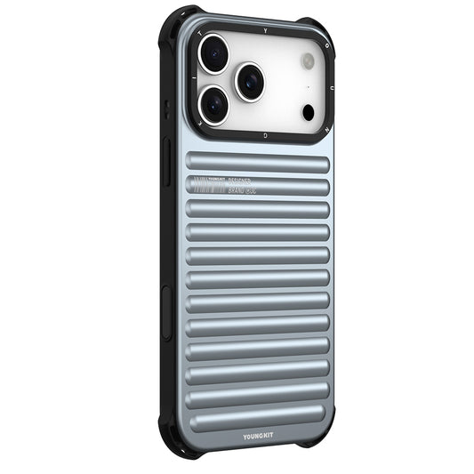 Apple iPhone 17 Pro Max Case Matte Color Design Youngkit True Color Series Cover Blue