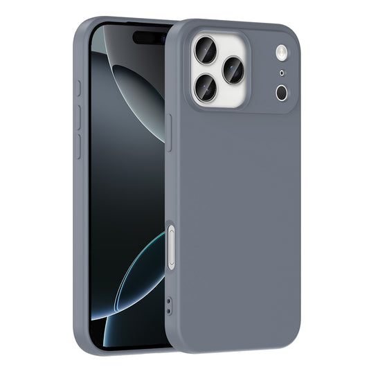 Apple iPhone 17 Pro Max Case Zore Mara Launch Cover Gray