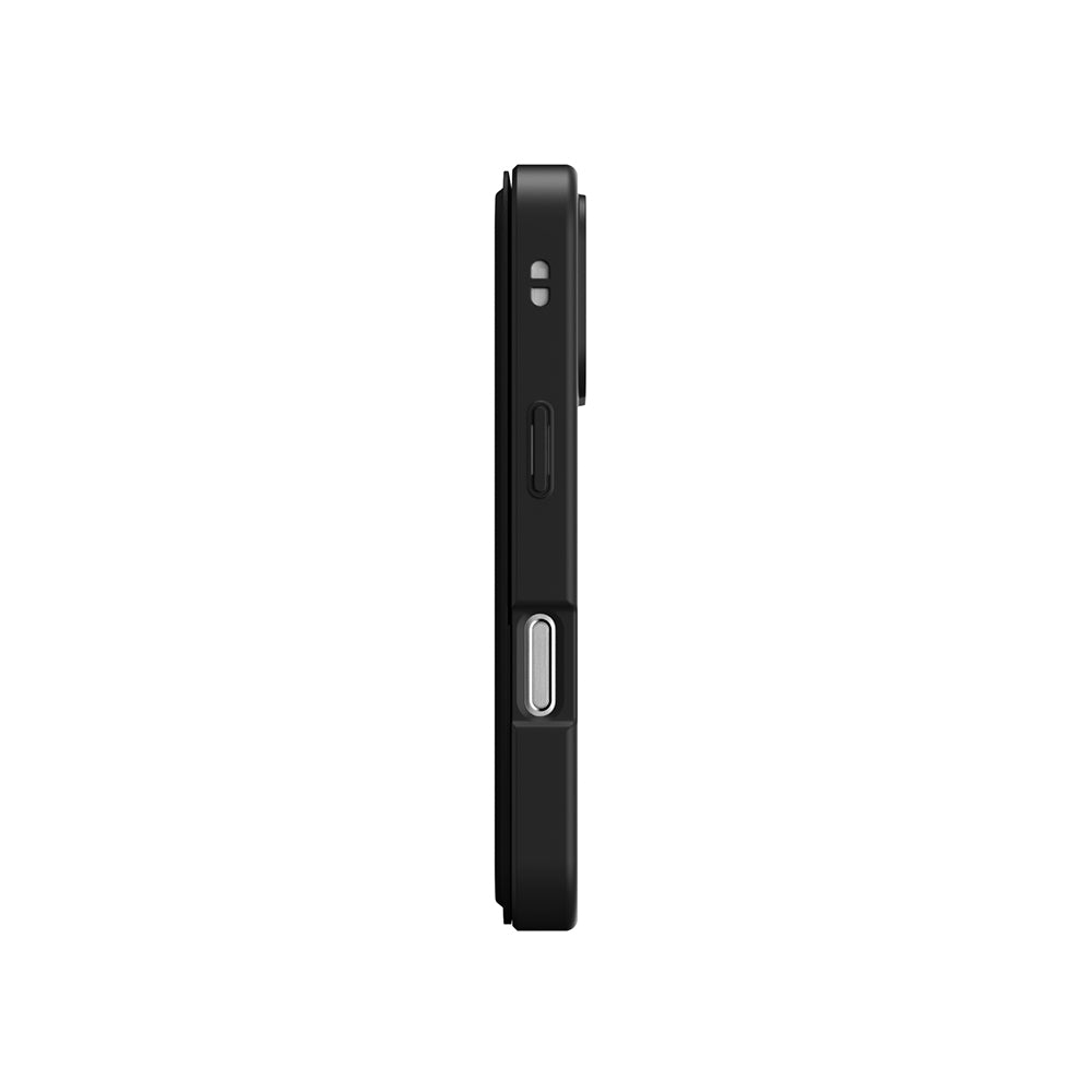 Apple iPhone 17 Pro Max PU Card Holder Cover Amazingthing Glamour Foilo Series Case Black