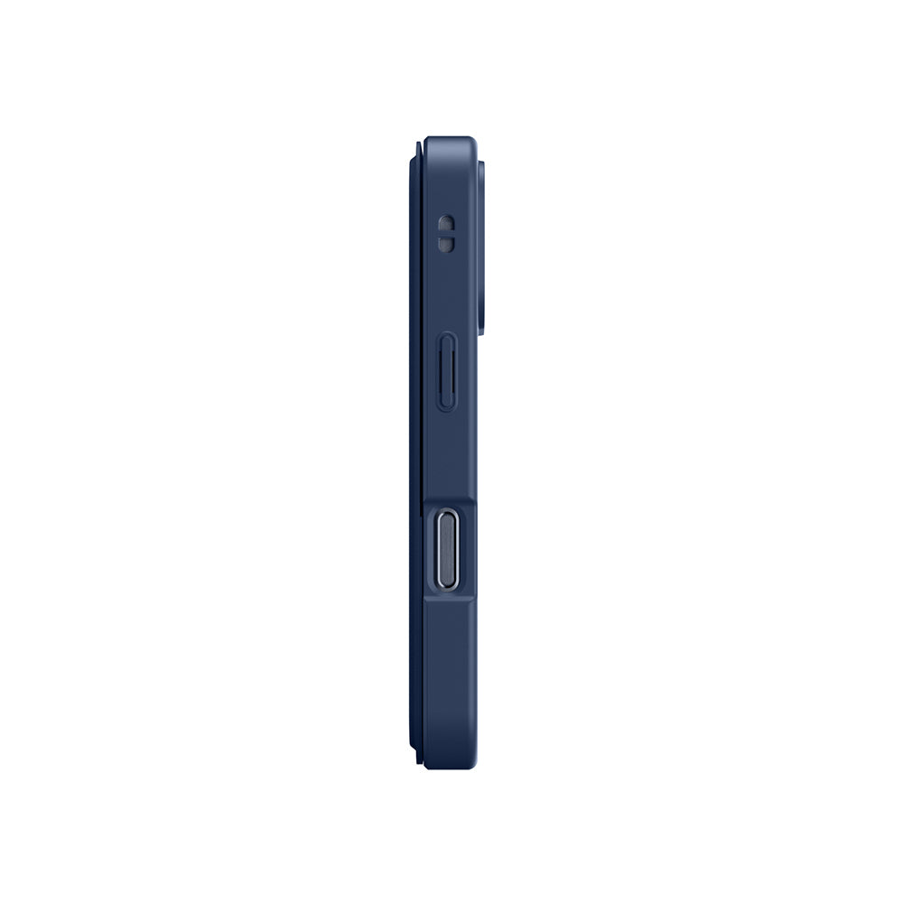 Apple iPhone 17 Pro Max PU Card Holder Cover Amazingthing Glamour Foilo Series Case Blue