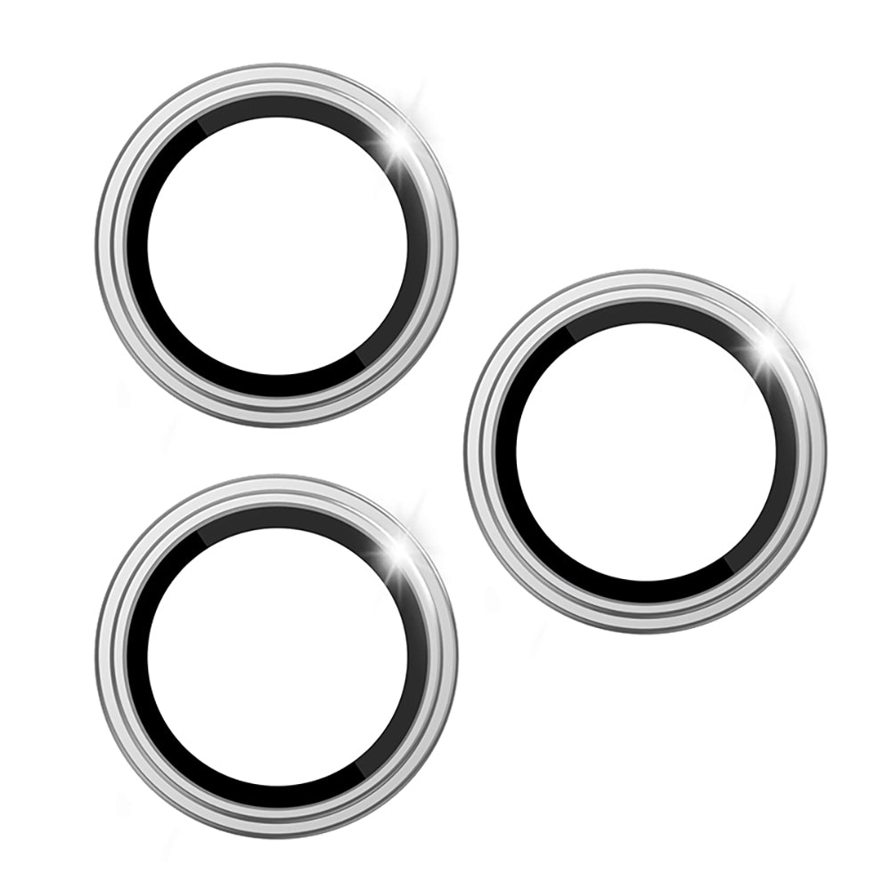 Apple iPhone 17 Pro Max Wiwu LG-005 Falcon Anti Reflective Çizilmeye Karşı Dayanıklı Kamera Lens Koruyucu Gümüş