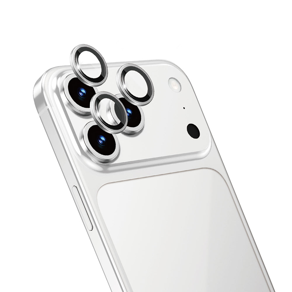 Apple iPhone 17 Pro Max Wiwu LG-005 Falcon Anti Reflective Çizilmeye Karşı Dayanıklı Kamera Lens Koruyucu Gri