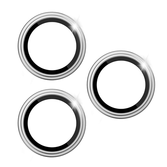 Apple iPhone 17 Pro Max Wiwu LG-005 Falcon Anti Reflective Çizilmeye Karşı Dayanıklı Safir Kamera Lens Koruyucu Gümüş