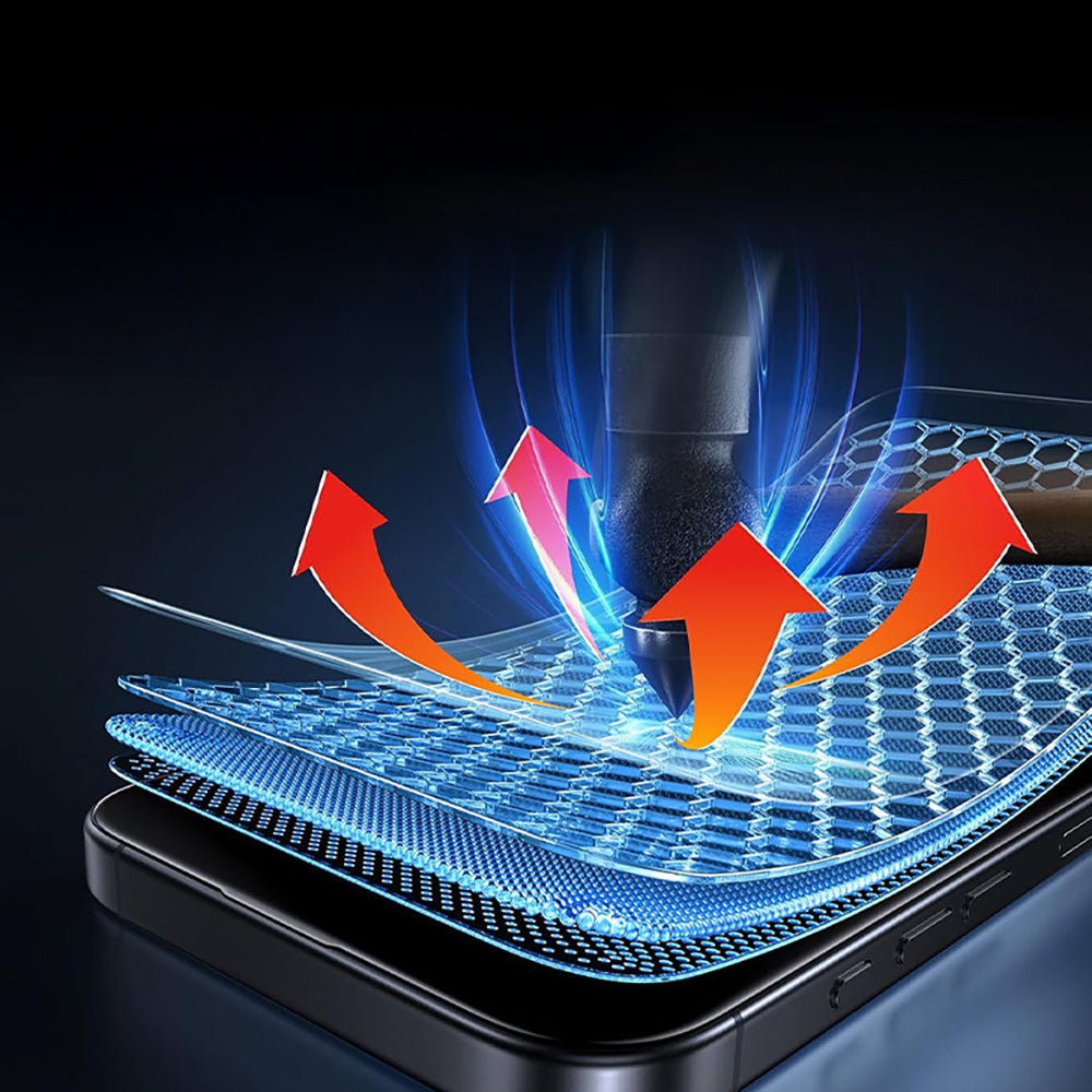 Apple iPhone 17 Pro Max Zore Etnaa Cam Ekran Koruyucu Şeffaf