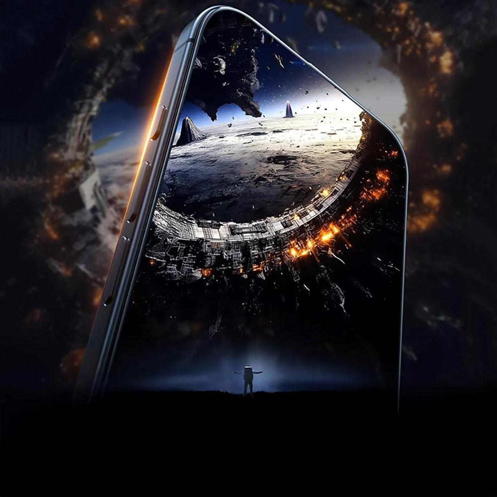 Apple iPhone 17 Pro Max Zore Etnaa Cam Ekran Koruyucu Şeffaf