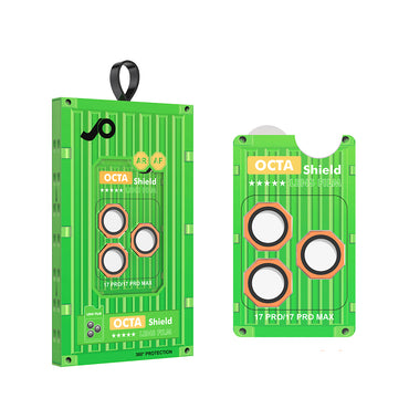 Apple iPhone 17 Pro Zore CL-19 Camera Lens Protector Orange