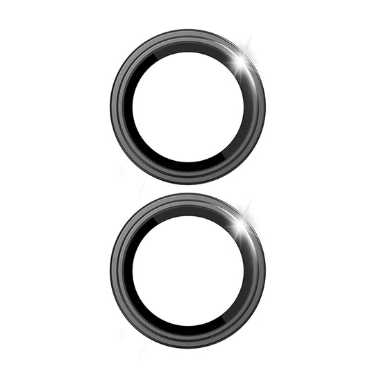 Apple iPhone 17  Wiwu LG-005 Falcon Anti Reflective Çizilmeye Karşı Dayanıklı Safir Kamera Lens Koruyucu Gri