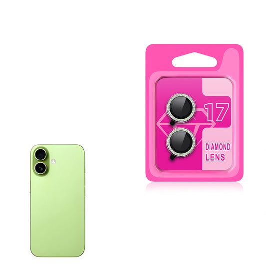 Apple iPhone 17 Zore CL-06 Camera Lens Protector Light Green