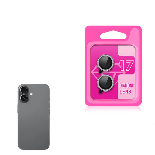 Apple iPhone 17 Zore CL-06 Camera Lens Protector Gray