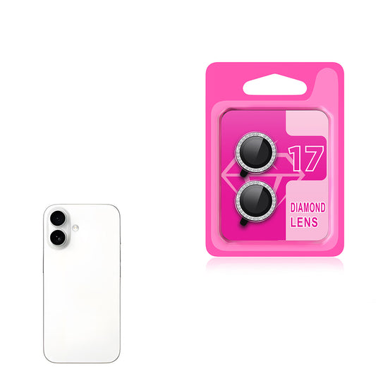 Apple iPhone 17 Zore CL-06 Camera Lens Protector Silver