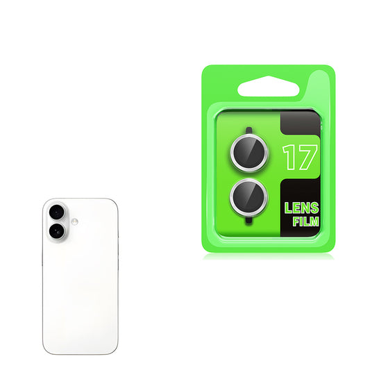 Apple iPhone 17 Zore CL-07 Camera Lens Protector Silver