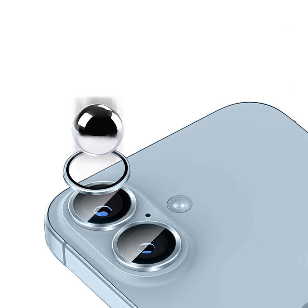 Apple iPhone 17 Zore Micro Camera Lens Protector Light Blue