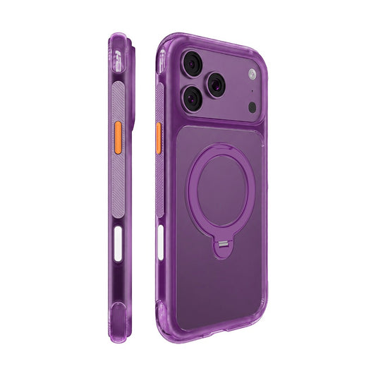 Apple iPhone 18 Pro Kılıf M-safe Şarj Özellikli Standlı Airbag Tasarımlı Mutural Air Shield Serisi Kapak