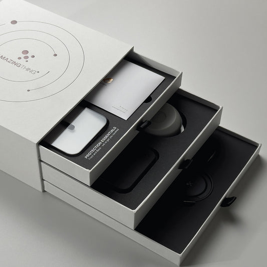 Apple iPhone 18 Pro Max Amazingthing Premium Noir Kit Titan Vision Safir Kamera Lens Koruyucu ve Aksesuar Seti