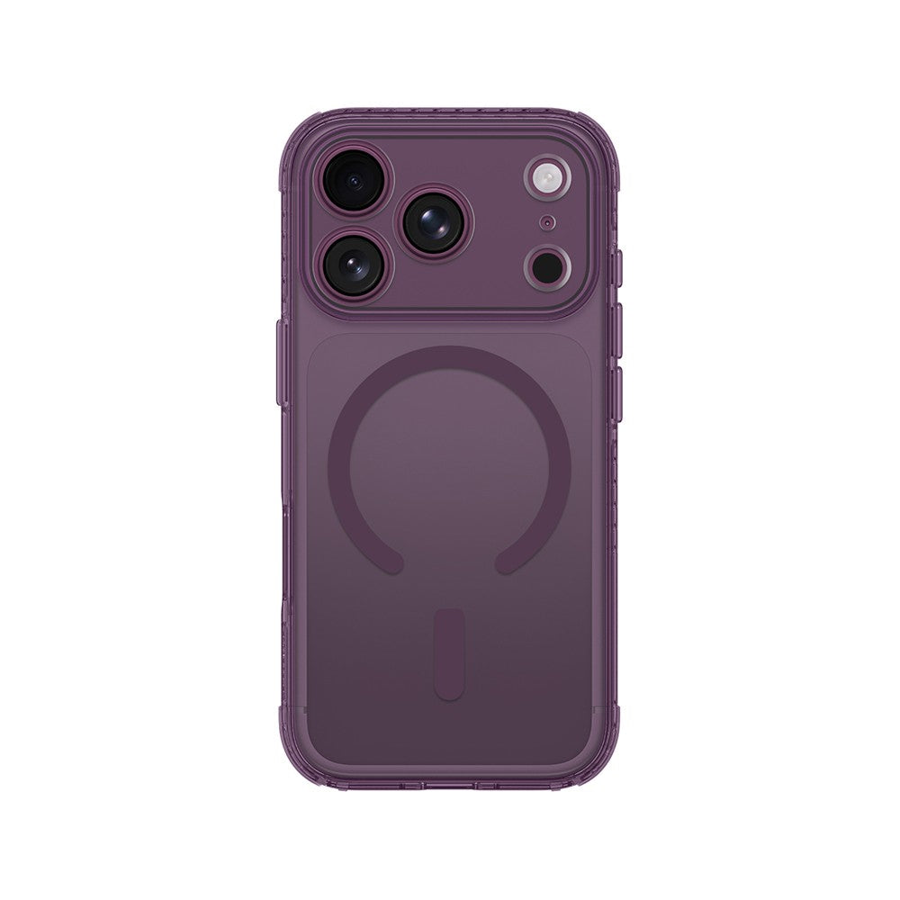 Apple iPhone 18 Pro Max Kılıf M-Safe Şarj Özellikli Airbag Tasarımlı AmazingThing Titan Pro Lens Serisi Kapak