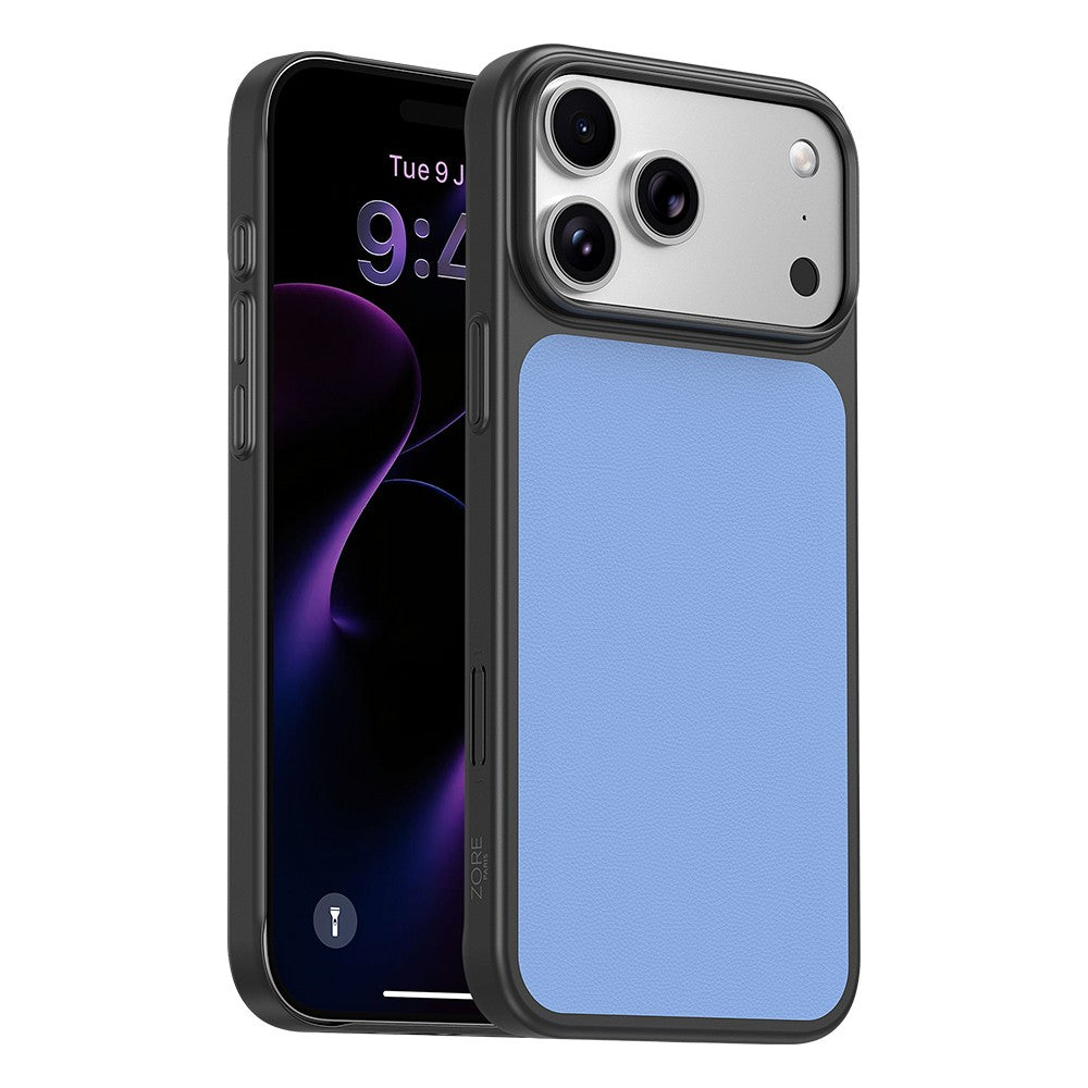 Apple iPhone 18 Pro Max Kılıf M-Safe Şarj Özellikli PU Zore Paris Trexo Sert PC Kapak