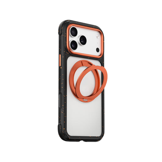 Apple iPhone 18 Pro Max Kılıf M-safe Şarj Özellikli Wiwu AA-203 AeroArmor Ultra Serisi Airbag Tasarımlı Standlı Kapak