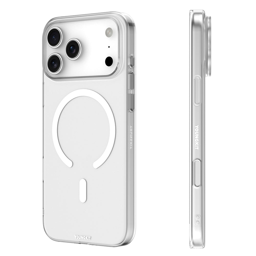 Apple iPhone 18 Pro Max Kılıf M-safe Şarj Özellikli Youngkit High Definition Serisi Kapak